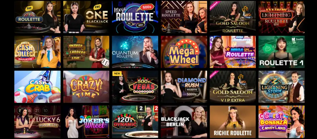 zet casino, live casino, online kaszinó